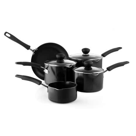 Aluminium 5-Piece Pan Set