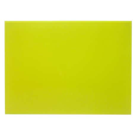 Spectrum Lime Set of 4 Glass Placemats