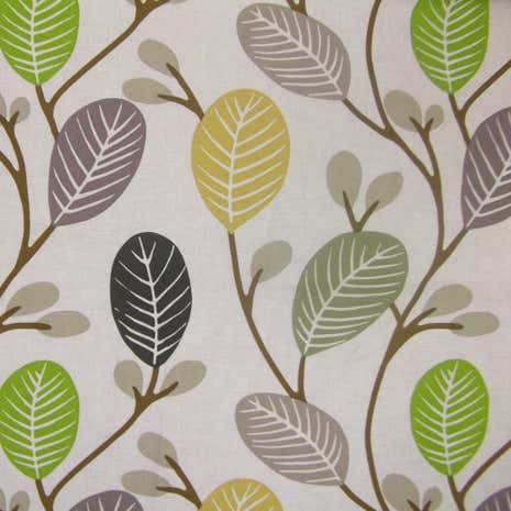 Olive Leaves PVC Fabric