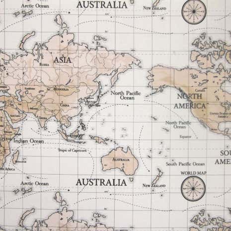 Maps PVC fabric