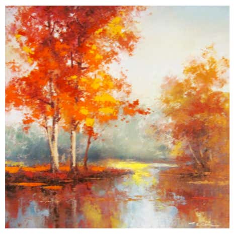 Autumn Trees Canvas