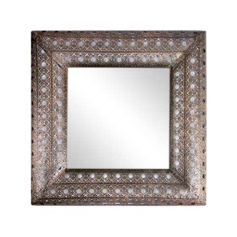 Moroccan Cut Out Mirror