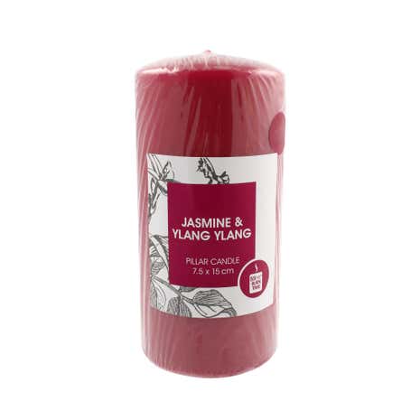 Home Fragrance Jasmine and Ylang Ylang Pillar Candle