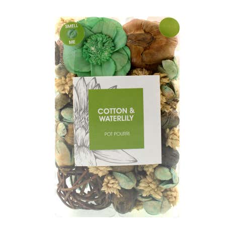 Cotton and Water Lily Potpourri