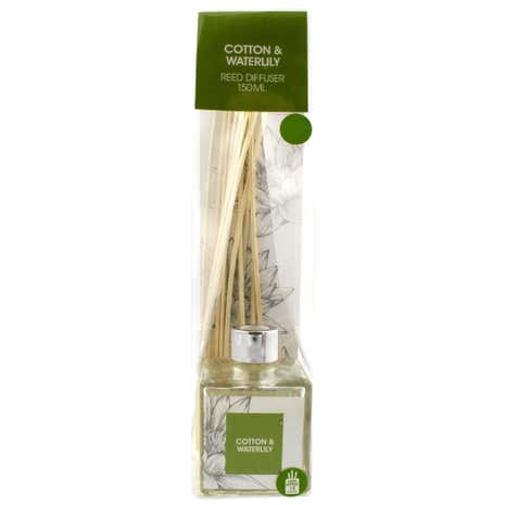Home Fragrance Cotton and Water Lily 150ml Reed Diffuser