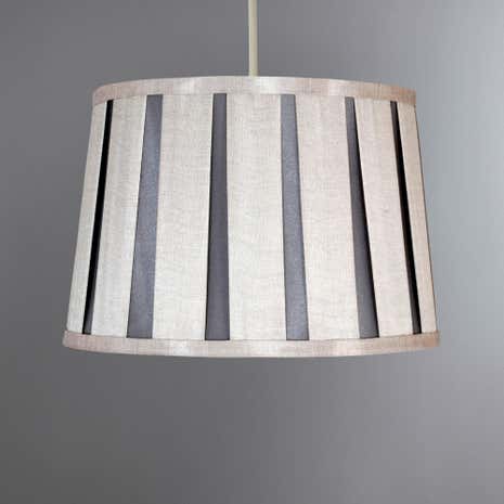 Chelsea Pleat Pendant Grey
