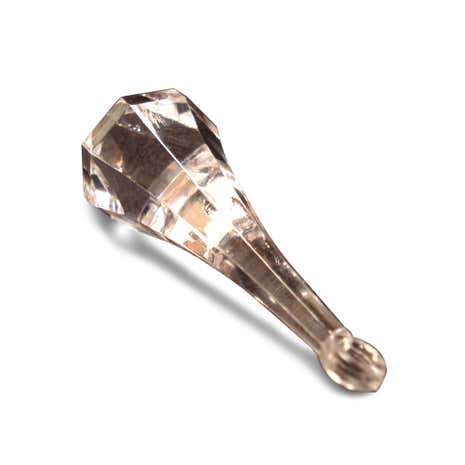 Crystal Cut Clear Acrylic Pull