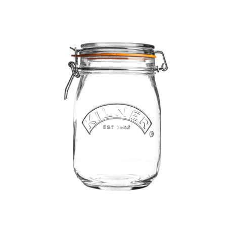 Kilner 1 Litre Round Clip Top Jar