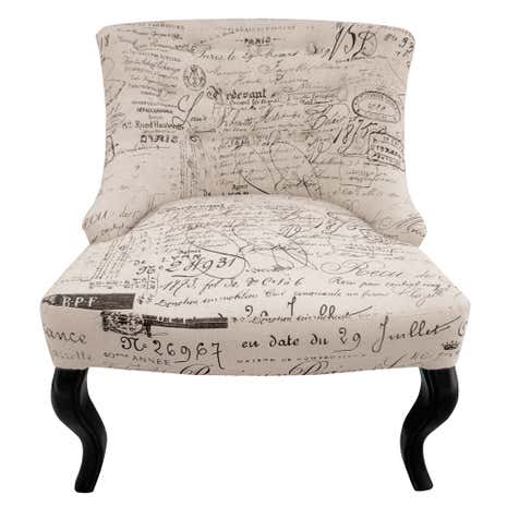 Natural Script Antoinette Chair