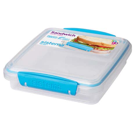 Sistema Sandwich Box To Go Assorted Colours
