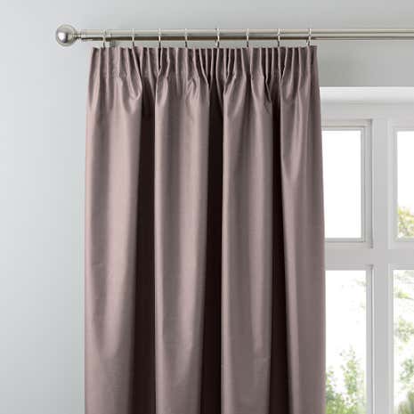 Nova Gold Blackout Pencil Pleat Curtains