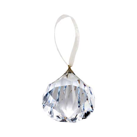 Plum Pudding Hanging Teardrop Jewel