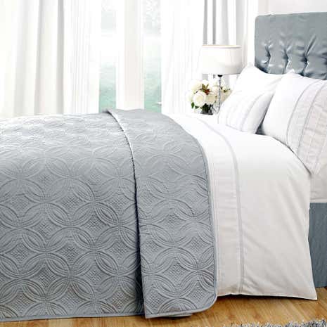 Evangeline Grey Bedspread