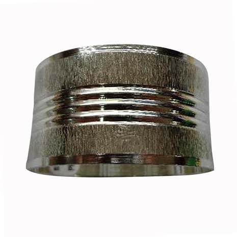 Ribbed Metal Band Napkin Ring