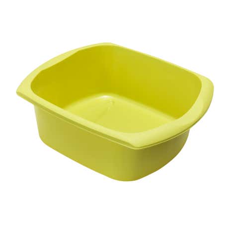 Spectrum Lime Rectangular Washing Up Bowl