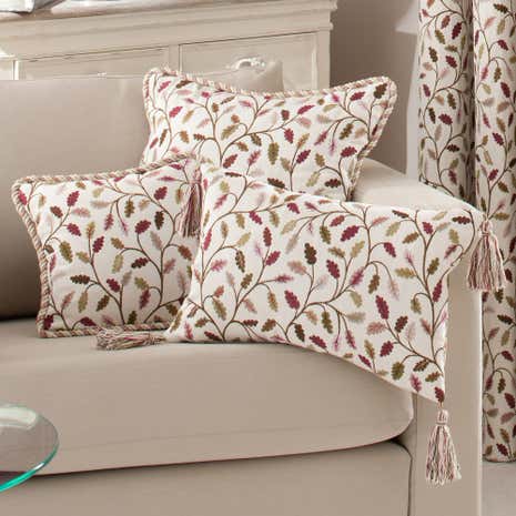 Heritage Glava Damson Oblong Filled Cushion