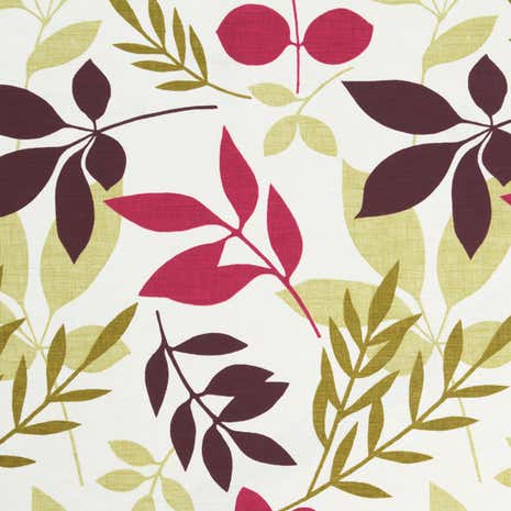Jakarta Plum Fabric