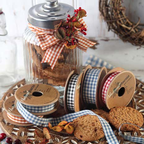 Rustic Gingham Ribbon