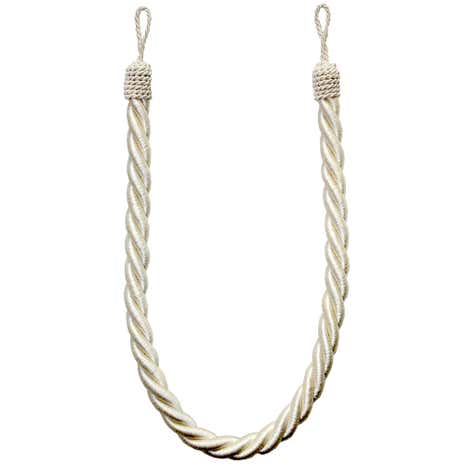 Ivory Rope Tieback