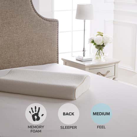 Dorma Tencel Blend Memory Foam Contour Pillow