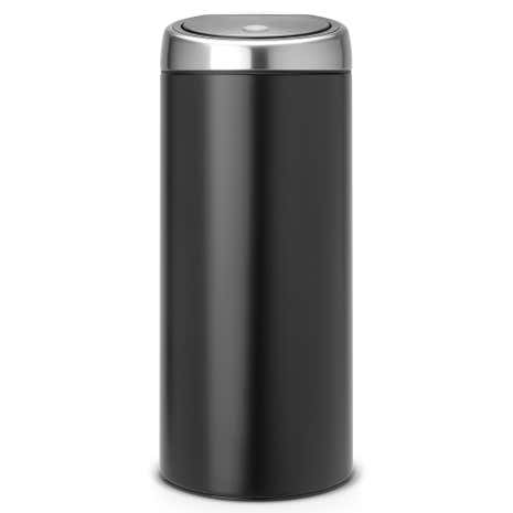 Brabantia Black 30 Litre Touch Bin