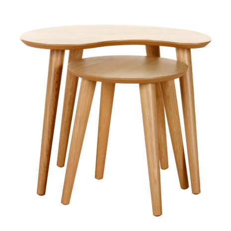 Skandi Oak Nest of Tables
