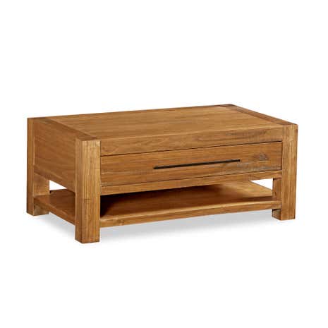 Columbia Acacia Dark Wood Coffee Table
