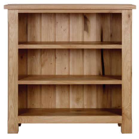 Gainsborough Oak Low Bookcase
