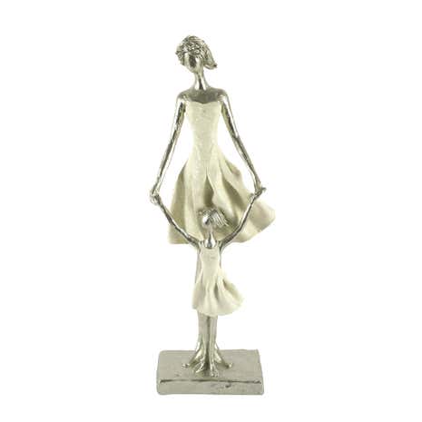 Nouveau Standing Lady with Child