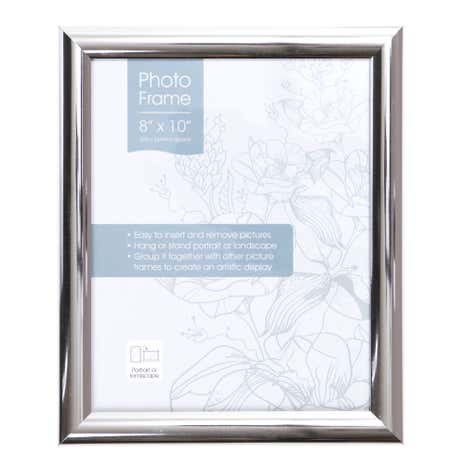 Chrome Effect Photo Frame