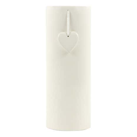 Candy Rose Ivory Vase