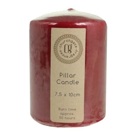 Red Church Candle
