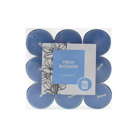 Home Fragrance Pack of 9 Fresh Blossom Tea lights