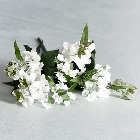 Artificial Cream Larkspur Posy