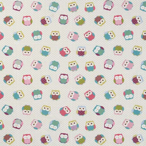 Owls Fabric