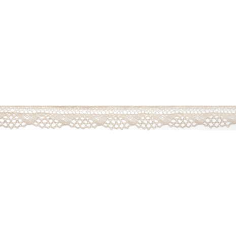 Bowtique Cream Lace Woven Ribbon
