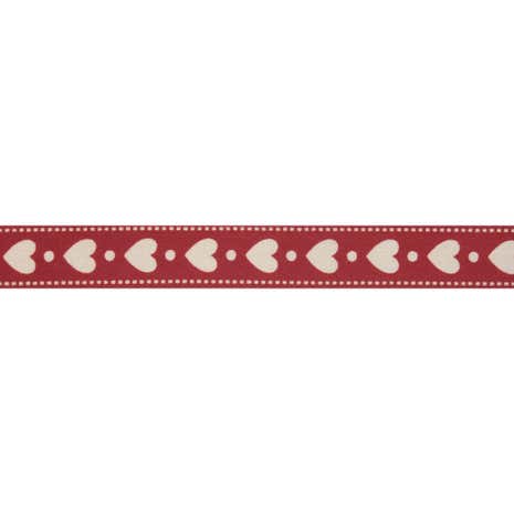 Bowtique White Heart Ribbon