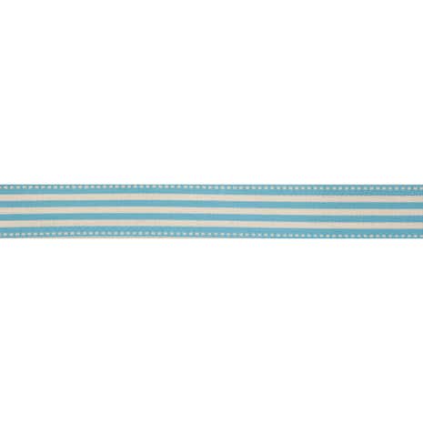 Bowtique Blue Stripe Ribbon