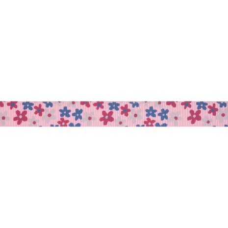 Bowtique Floral Grosgrain Ribbon