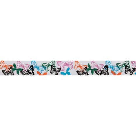 Bowtique Bright Butterfly Satin Ribbon