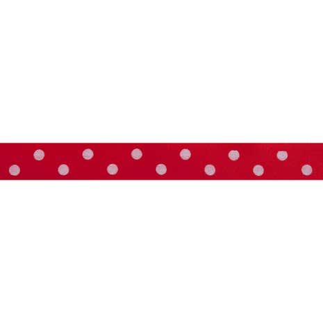 Bowtique Polka Dot Satin Ribbon
