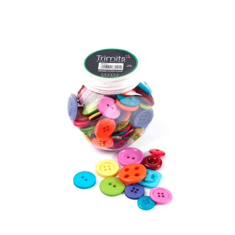 Button Jar Brights Mix