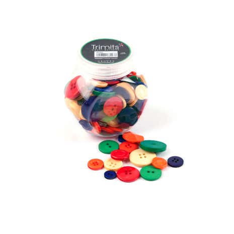 Button Jar Primary Mix