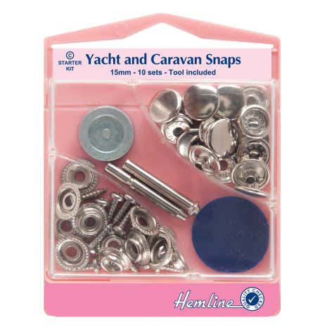 Hemline Yacht and Caravan Snaps Set