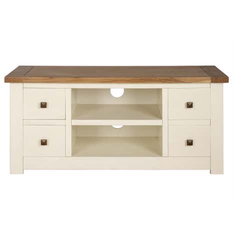 Henley Cream Wide TV Stand