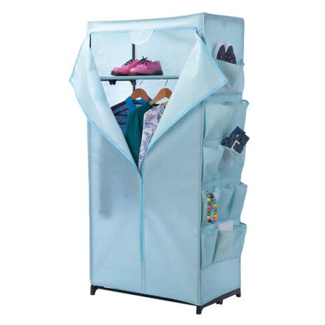 Duck-Egg Wardrobe with Pockets