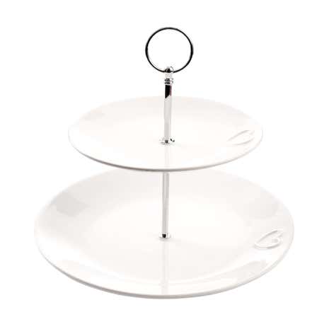 Country Heart Cake Stand
