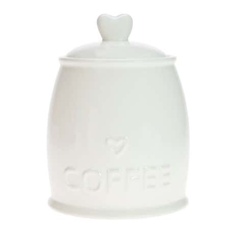 Country Heart Coffee Storage Jar