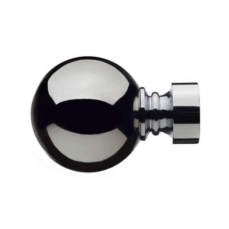Mix and Match Ashton Chrome Finials Dia. 28mm