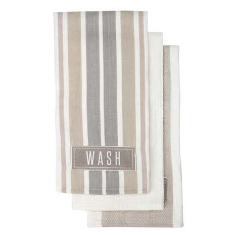 Chalk Cottage Pack of 3 Tea Towels